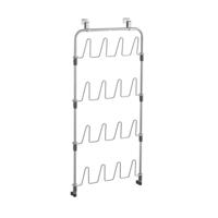 Tomado-Metaltex over the door space saver shoes@door schoenenetage voor deur zilver - thumbnail