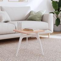 Tafelblad vierkant 40x40x1,5 cm massief beukenhout - thumbnail