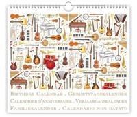 Verjaardagskalender Instrumenten - thumbnail