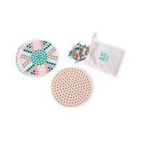BS Toys houten mozaiek pin board - thumbnail
