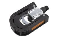 Eltin Pedalen Vouwen Aluminium - Zwart - thumbnail