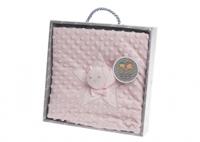 Gamberritos babydeken met knuffelbeer 75 x 100 cm - thumbnail