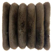 Unique Living kussen liebe 45 x 45 cm taupe - thumbnail