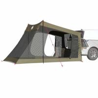 Autotent 2-persoons olijfgroen waterdicht - thumbnail