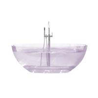 Best Design Vrijstaand Ligbad 170x78x56 cm Resin Transparant Helder - thumbnail