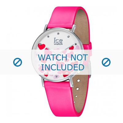 Horlogeband Ice Watch 013374 / 013558 Leder Roze 18mm Horlogeband Ice Watch 013374 / 013558 Leder Roze 18mm