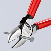 Knipex Zijsnijtang | 140 mm Lengte | Kunststof Bekleed | Zwart Geatramenteerd - 70 01 140 EAN - thumbnail