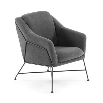 Kave Home Fauteuil 'Brida', kleur donkergrijs Kave Home Fauteuil 'Brida', kleur donkergrijs