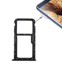 SIM-kaarthouder + SIM-kaarthouder / Micro SD-kaart voor Huawei Maimang 6(Black) - thumbnail