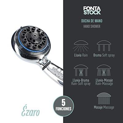 Douchekop Fontastock ÉZARO H 1/2" Verchroomd