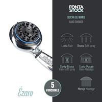Douchekop Fontastock ÉZARO H 1/2" Verchroomd - thumbnail