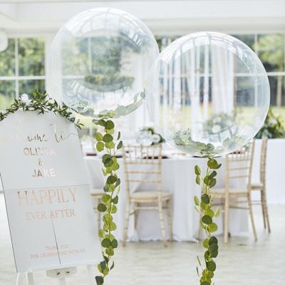 Ginger Ray BR-373 Botanical Wedding Orbz Ballon