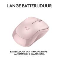 Wireless muis Logitech M240 Roze - thumbnail