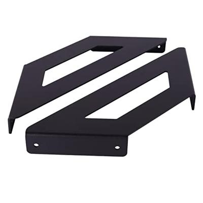 Gorillz Hower - Plankdragers - Metaal - Set van 2 - Zwart Gorillz Hower - Plankdragers - Metaal - Set van 2 - Zwart