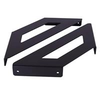 Gorillz Hower - Plankdragers - Metaal - Set van 2 - Zwart - thumbnail