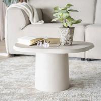 By-Boo Bijzettafel 'Sten' 57 x 71cm, kleur Beige - thumbnail