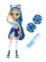Rainbow High cheerleaderpop Skyler Bradshaw junior 28 cm blauw - thumbnail