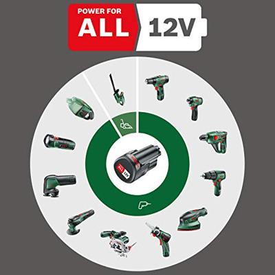 Bosch Groen EasyImpact 1200 | Accu Klopboorschroevendraaier | 2 standen | 12V | 1,5 Ah accu + oplader | In transportkoffer - 06039D3104 - thumbnail
