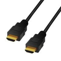 LogiLink CH0078 HDMI kabel 2 m HDMI Type A (Standaard) Zwart - thumbnail