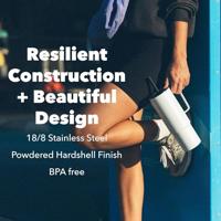 Miir All Day Straw Cup Drinkfles Black 32oz - thumbnail