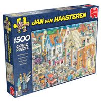 Jan van Haasteren De Bouwplaats - 1500 stukjes - thumbnail