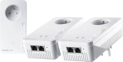 Devolo Magic 2 WiFi 6 next Powerline WiFi Multiroom Starter Kit 07195 Powerline, WiFi 2400 MBit/s Devolo Magic 2 WiFi 6 next Powerline WiFi Multiroom Starter Kit 07195 Powerline, WiFi 2400 MBit/s