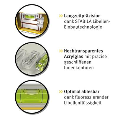 Stabila Waterpas, 81SREM magnetisch 25cm - 15348 Stabila Waterpas, 81SREM magnetisch 25cm - 15348