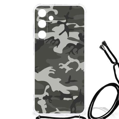 Samsung Galaxy A25 Doorzichtige Silicone Hoesje Army Light Samsung Galaxy A25 Doorzichtige Silicone Hoesje Army Light