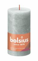 Bolsius Rustiek kaars 130/68 Jade Green - thumbnail