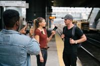 Sennheiser Profile Wireless 2-Channel Cameramicrofoon Incl. windkap, Incl. kabel, Incl. tas, Incl. klem USB-C - thumbnail