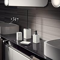 Zeephouder Sapho Lucrezia Vrijstaand 13x10x2.2 cm Keramiek Wit Sapho - thumbnail