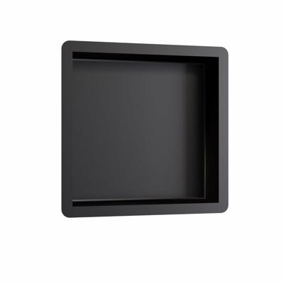 Brauer Black Edition Inbouwnis - 30x30cm - mat zwart 5-S-145