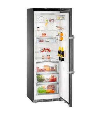 Liebherr KBbs 4370 Premium BioFresh koelkast Vrijstaand 372 l C Zwart, Roestvrijstaal