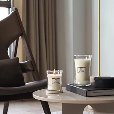 Woodwick White Tea & Jasmine Large Candle
