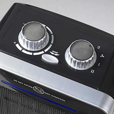 Eurom Safe-t-heater 2000 Heater Keramische kachel Zwart