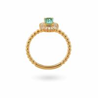 Dames ring 24KAE 12442Y/54 Gouden 14 - thumbnail