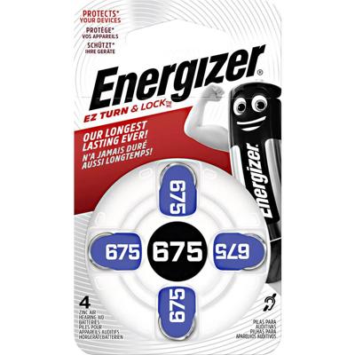 Energizer Knoopcel ZA675 1.4 V 4 stuk(s) 635 mAh Zink-lucht Hearing Aid PR44 Energizer Knoopcel ZA675 1.4 V 4 stuk(s) 635 mAh Zink-lucht Hearing Aid PR44