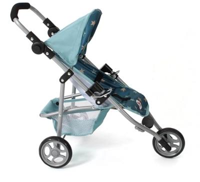 Poppenwagen Jogger Lola - Stars Turquoise