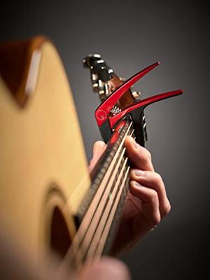 G7th Nashville Steel String Red capo