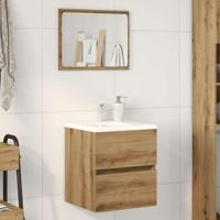 Badkamer wastafelkast Artisan Oak 41x38,5x45 cm Engineered Wood - thumbnail