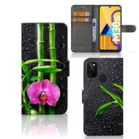 Samsung Galaxy M21 | M30s Hoesje Orchidee - thumbnail