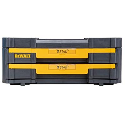 DeWALT DWST1-70706 TSTAK-BOX IV met 2 ondiepe lades met 9 vakjes - thumbnail