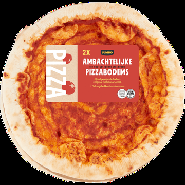 Jumbo Ambachtelijke Pizzabodems 2 Stuks