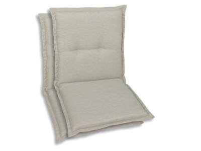 GO-DE Textil Tuinkussen (Stoelkussens voor stoelen met een lage rugleuning, Beige) GO-DE Textil Tuinkussen (Stoelkussens voor stoelen met een lage rugleuning, Beige)