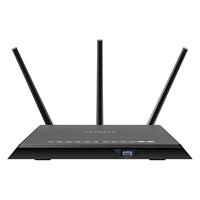 NETGEAR Nighthawk R7000 draadloze router AC1900 (dual-band, tot 1900 Mbps, dekking tot 150 m² en 30 apparaten, 4x1G LAN en 2 USB-poorten, incl. 30 dgn bescherming via Circle en Armor cyberbeveiliging) - thumbnail