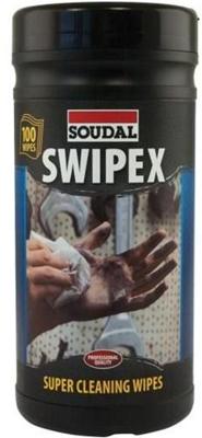 Soudal swipex | reinigingsdoekjes actie: 10% meer inhoud | 110 wipes - 174740