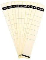 Leitz rugetiketten, zelfklevend, ft 3,9 x 28,5 cm, pak van 10 stuks, wit - thumbnail