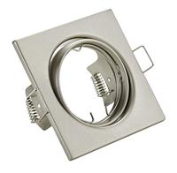 Trio Vierkante inbouwspotJura 8cm metaalgrijs - 650000107 - thumbnail