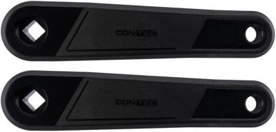 CONTEC crankstel "cranker 4k". ct crank set cranker 4k square 170mm l/r