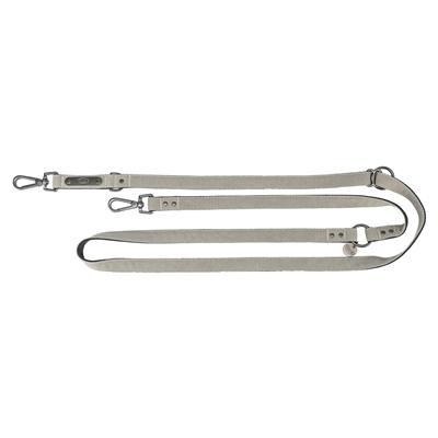 TRIXIE HONDENRIEM CITYSTYLE VERSTELBAAR KATOEN LICHTGRIJS 200X2 CM